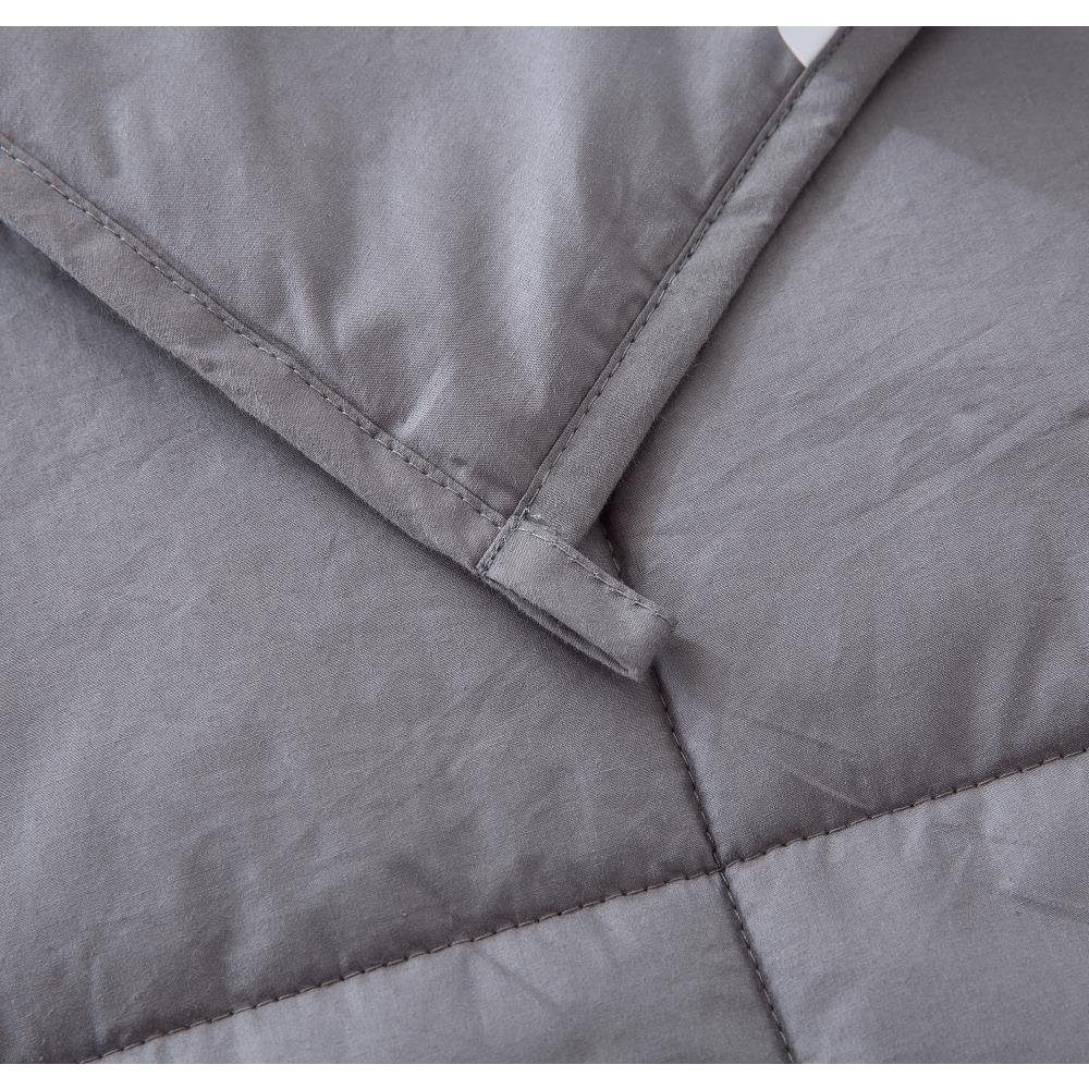 Sitheim-Europe Gewichtsdecke Swiss Nights – Gewichtsdecke – Anthrazit, Füllung: Polyester, Entspannung und Ruhe für Körper und Nervensystem