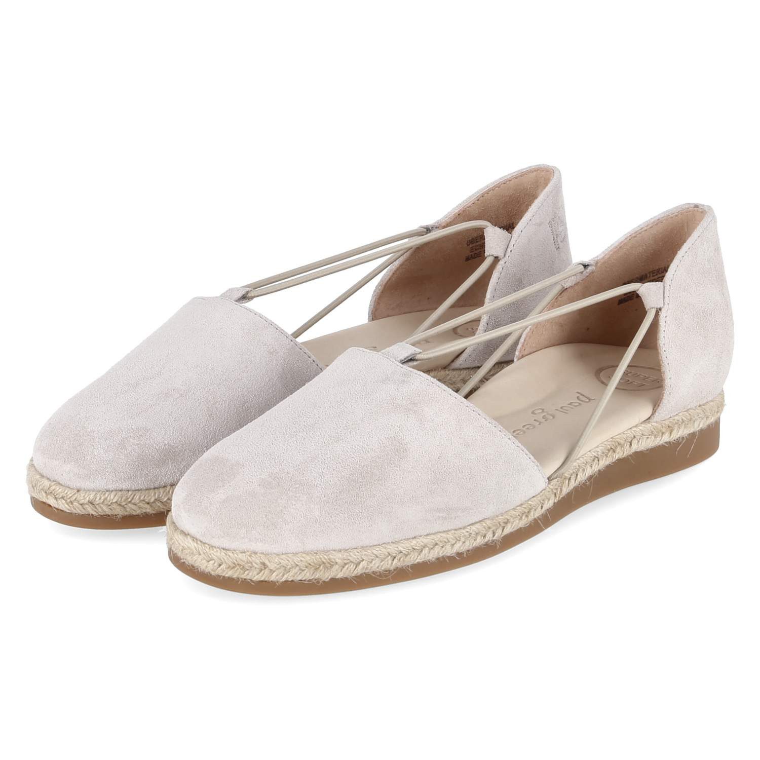 Paul Green Paul Green 2856-210 Damen Rauleder weiss Slipper günstig online kaufen