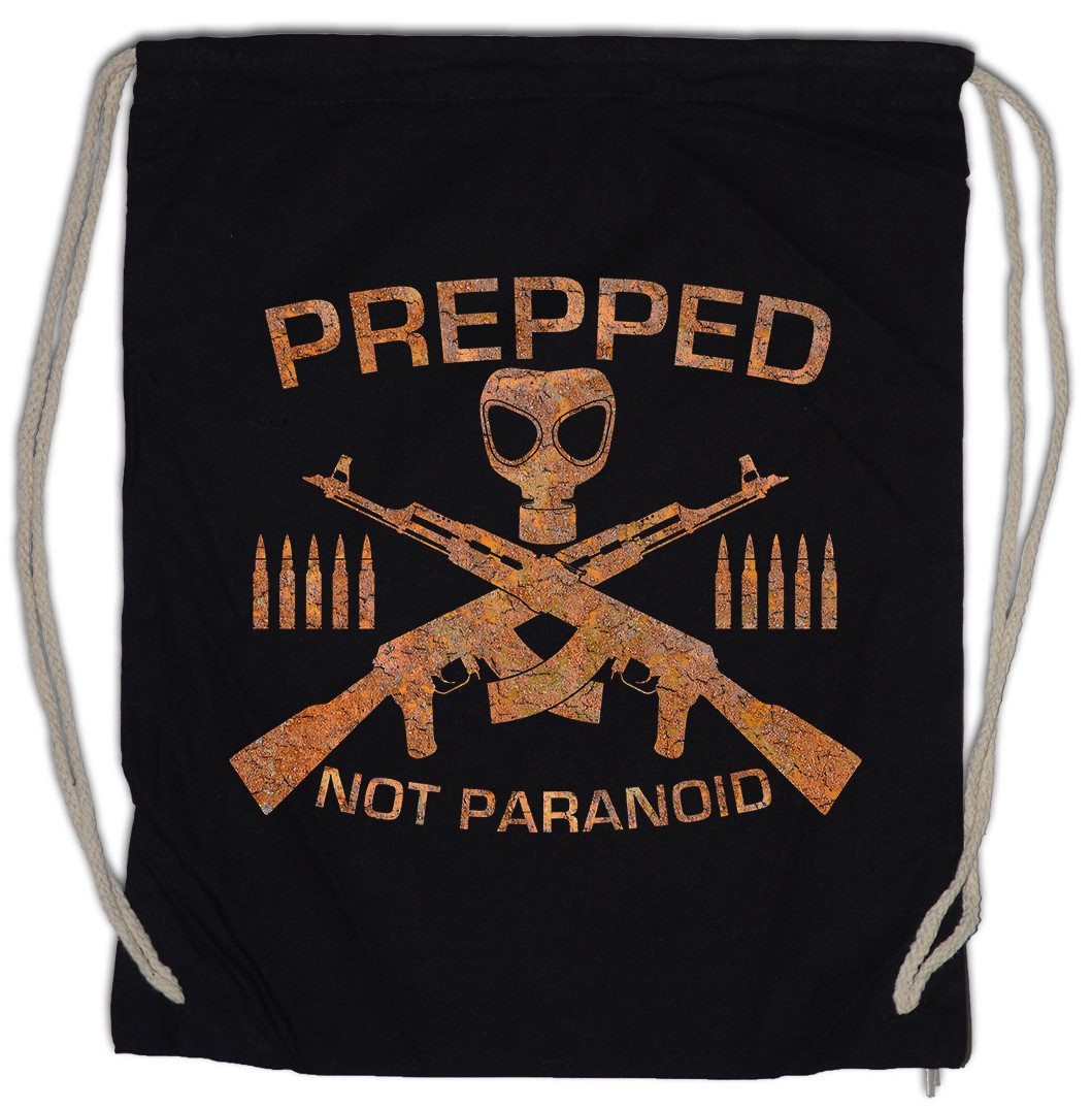 Turnbeutel Prepped Not Paranoid Turnbeutel Prepper Survival Biohazard Sign