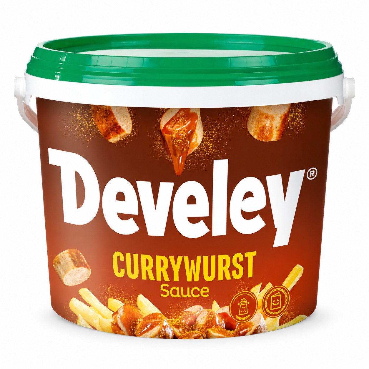 Develey Saucen Currywurstsauce, 5kg Eimer