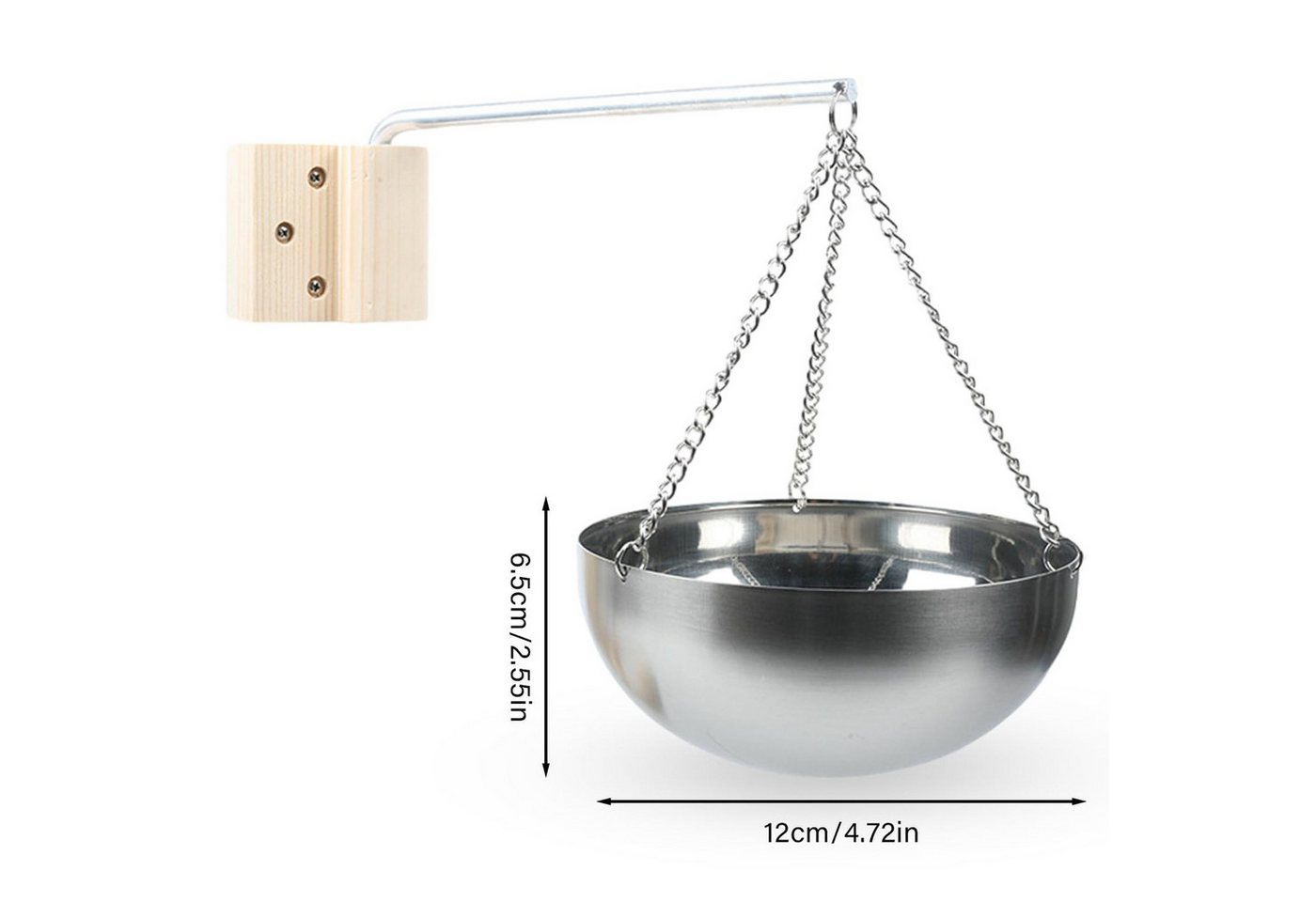 Thumbnail - Refttenw Sauna-Aufgussset 12cm Sauna Schale Edelstahl, Sauna Aromaschale, Sauna Zubehör (1-tlg)