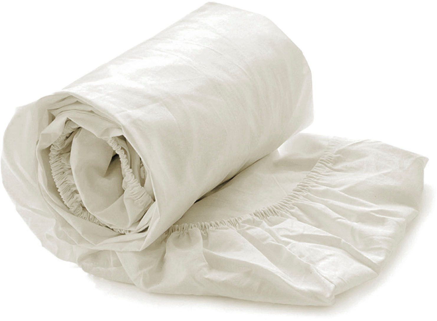 Heckett and Lane Spannbettlaken Yellow Spannbetttuch Percale, Perkal, Gummizug: rundum, (1 Stück), Spannbetttuch aus 100% Baumwolle, Hochwertige Perkal, Gummizug rundum