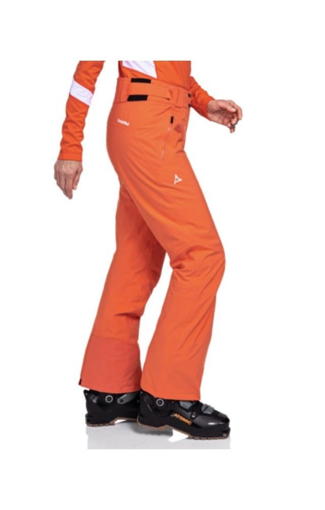 Schöffel Skihose Weissach Pant (4-Wege-Stretch, wasserdicht, hoher Tragekomfort) orange