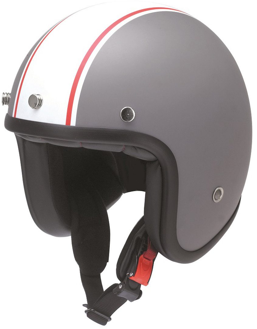 Redbike Motorradhelm RB-754 Hot Rod Jethelm, Ratschenverschluss