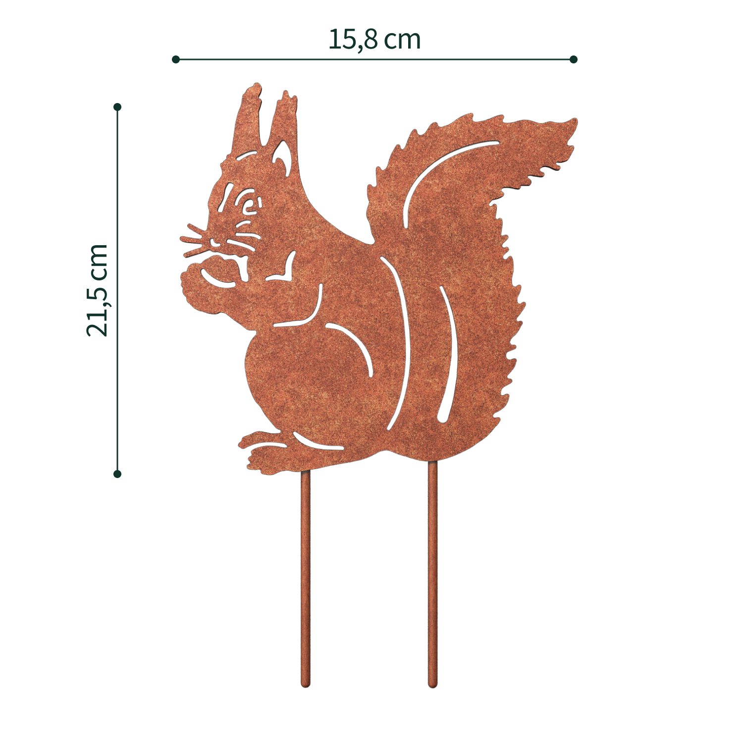 VERDOBA Gartenfigur Gartenstecker in Rost & günstig online kaufen