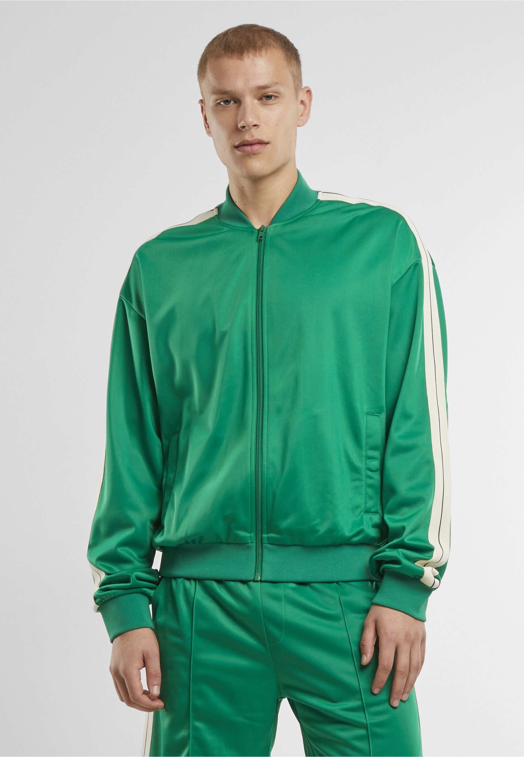 URBAN CLASSICS Umstandssweatshirt Urban Classics Tennis Core Jacket (1-tlg)