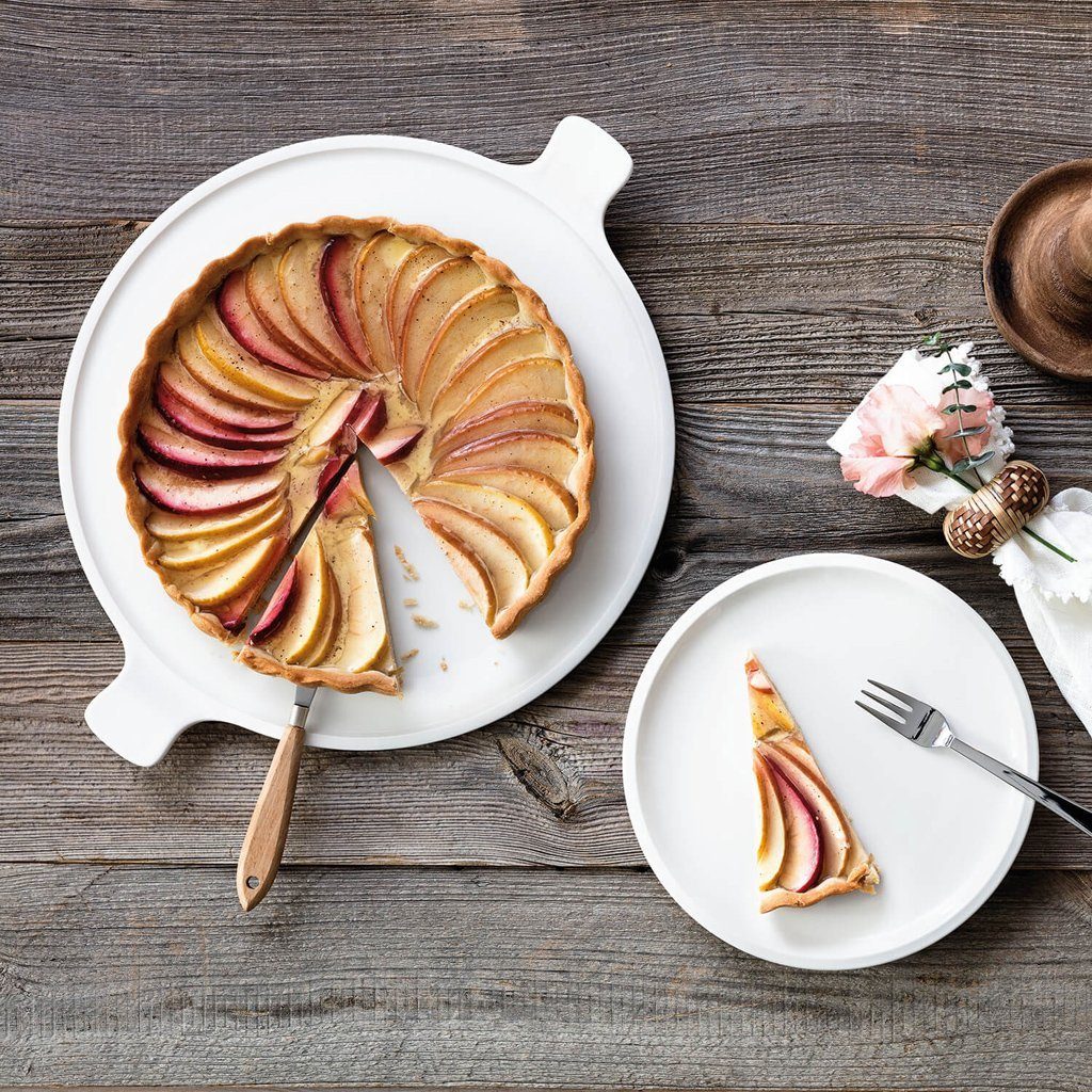 Villeroy & Boch Frühstücksteller Artesano Frühstücksteller, (1 St), Premium Porcelain, 1 St., mikrow.- & spülm.sicher, Made in Germany