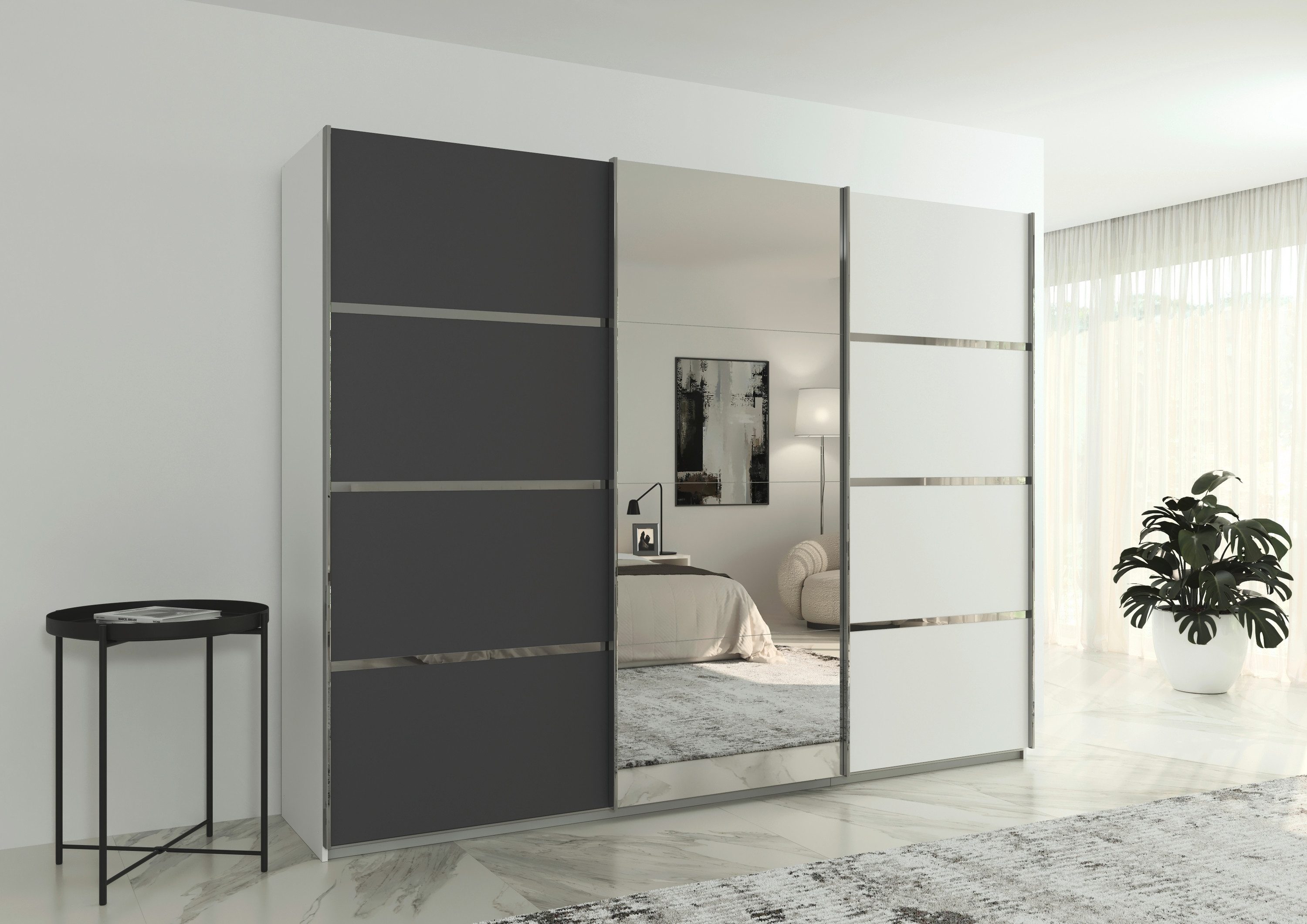 rauch Kleiderschrank "Schwebetürenschrank Garderobe Schrank TOP ANGEBOT Avo günstig online kaufen