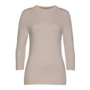 LASCANA 3/4 Arm-Pullover in leichter Strickqualität, figurbetonter Strickpullover, Basic
