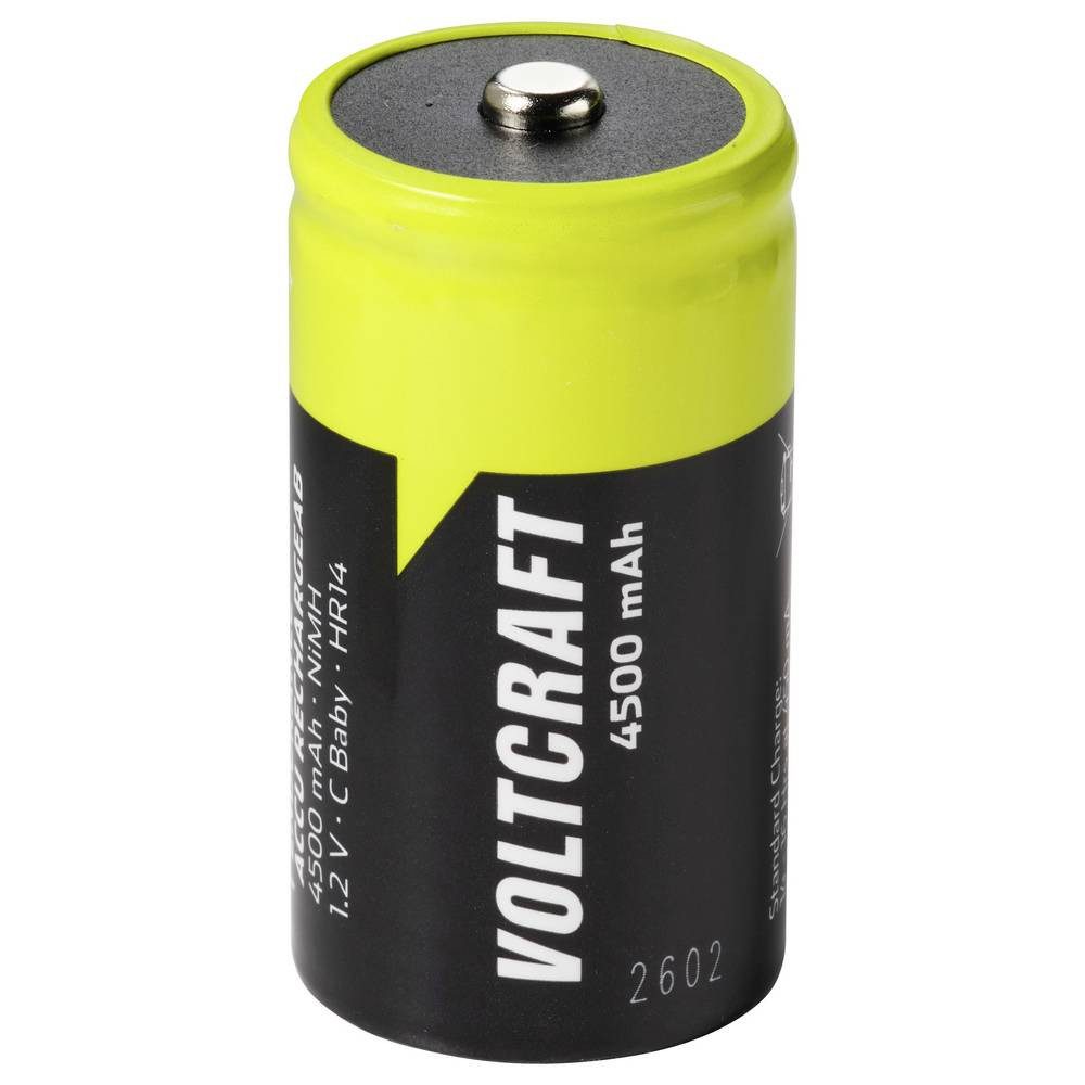 VOLTCRAFT Baby (C)-Akku NiMH 4500 mAh 1.2 V Ready to use 2 St. VC-17275485 Akku