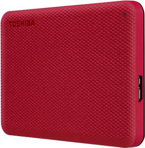 Toshiba Canvio Advance 1TB Red 2020 externe HDD-Festplatte (1 TB) 2,5"