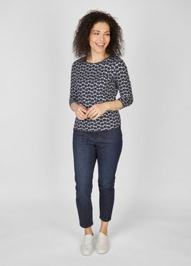 Rabe 3/4-Arm-Shirt mit Allover-Muster
