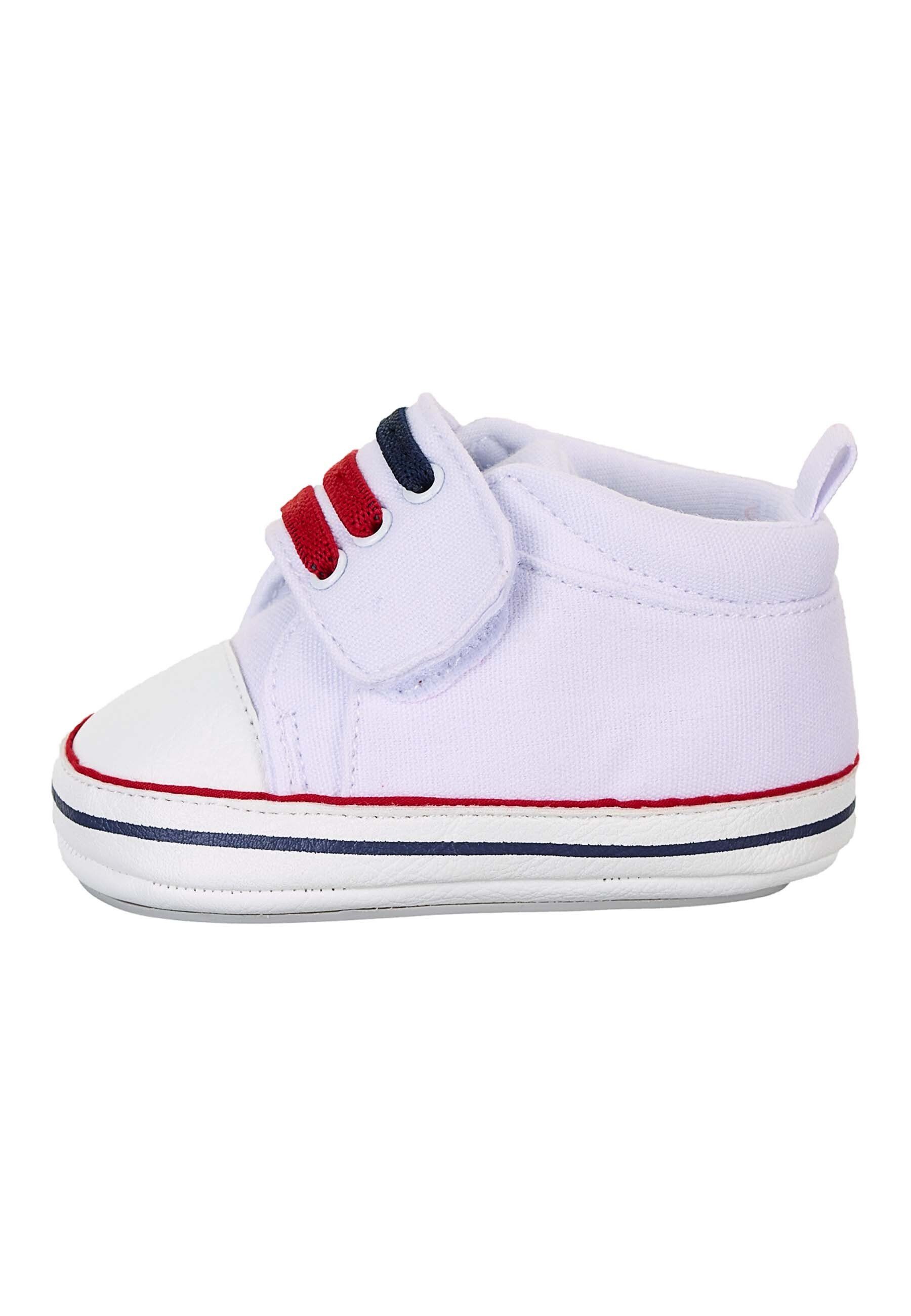 Sterntaler® »Baby-Schuh« Krabbelschuh (1-tlg) Baby Krabbelschuhe -  Baby-Schuh mit elastischen Schnürsenkeln in Weiß - Flexible Schuhe aus  Canvas mit aufgenähter rutschfester Sohle mit Futter online kaufen | OTTO