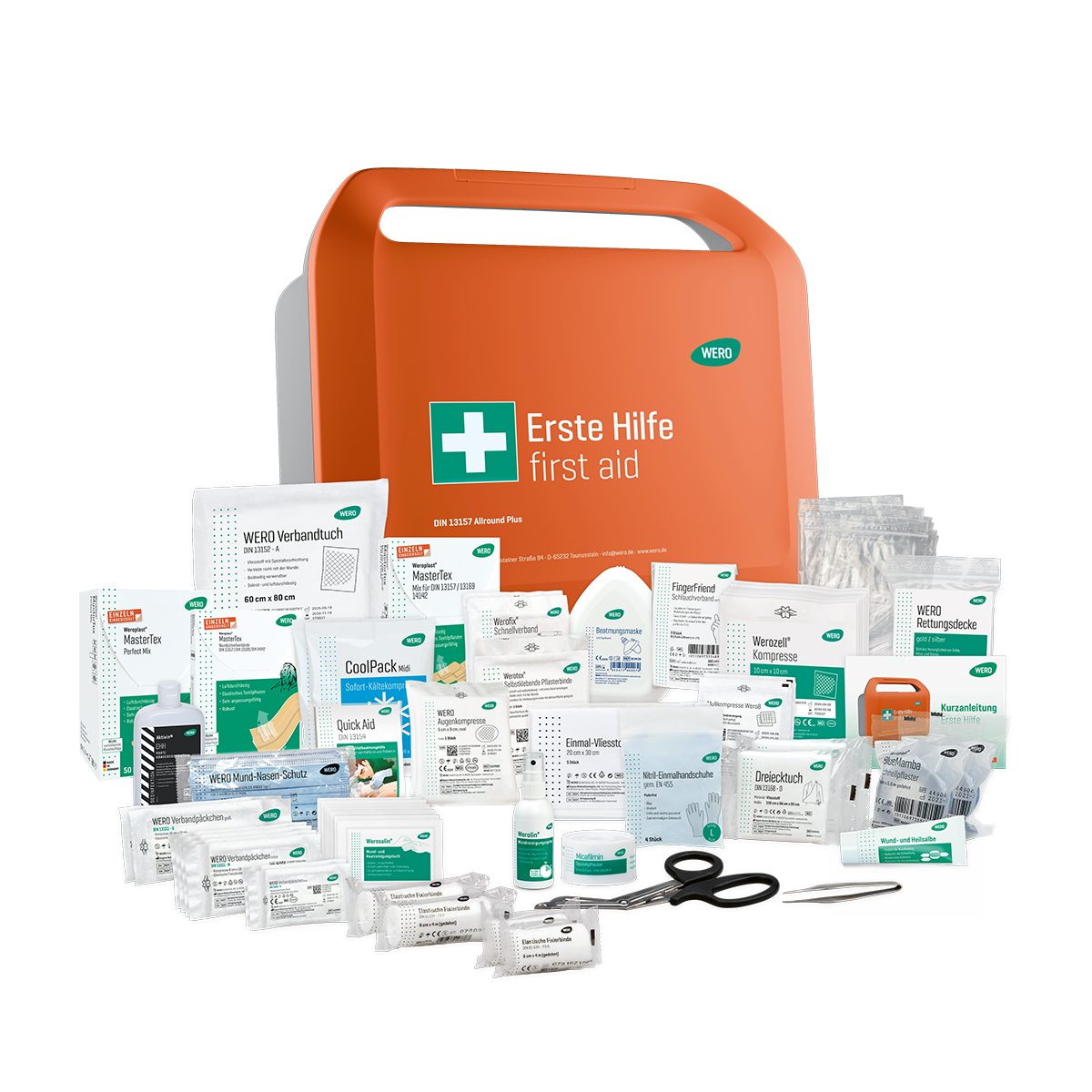WERO Erste-Hilfe-Koffer, (Allround Plus)