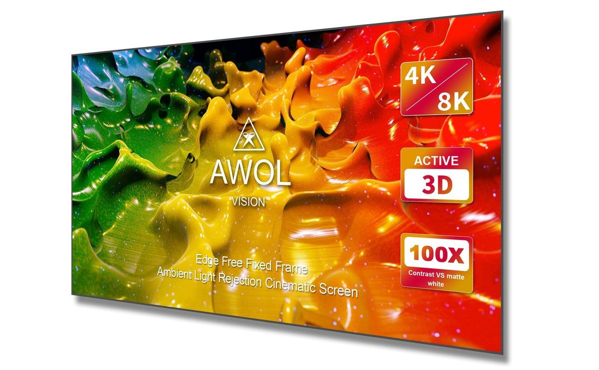 AWOL Vision Cinematic ambient light reduction (ALR) Проектори