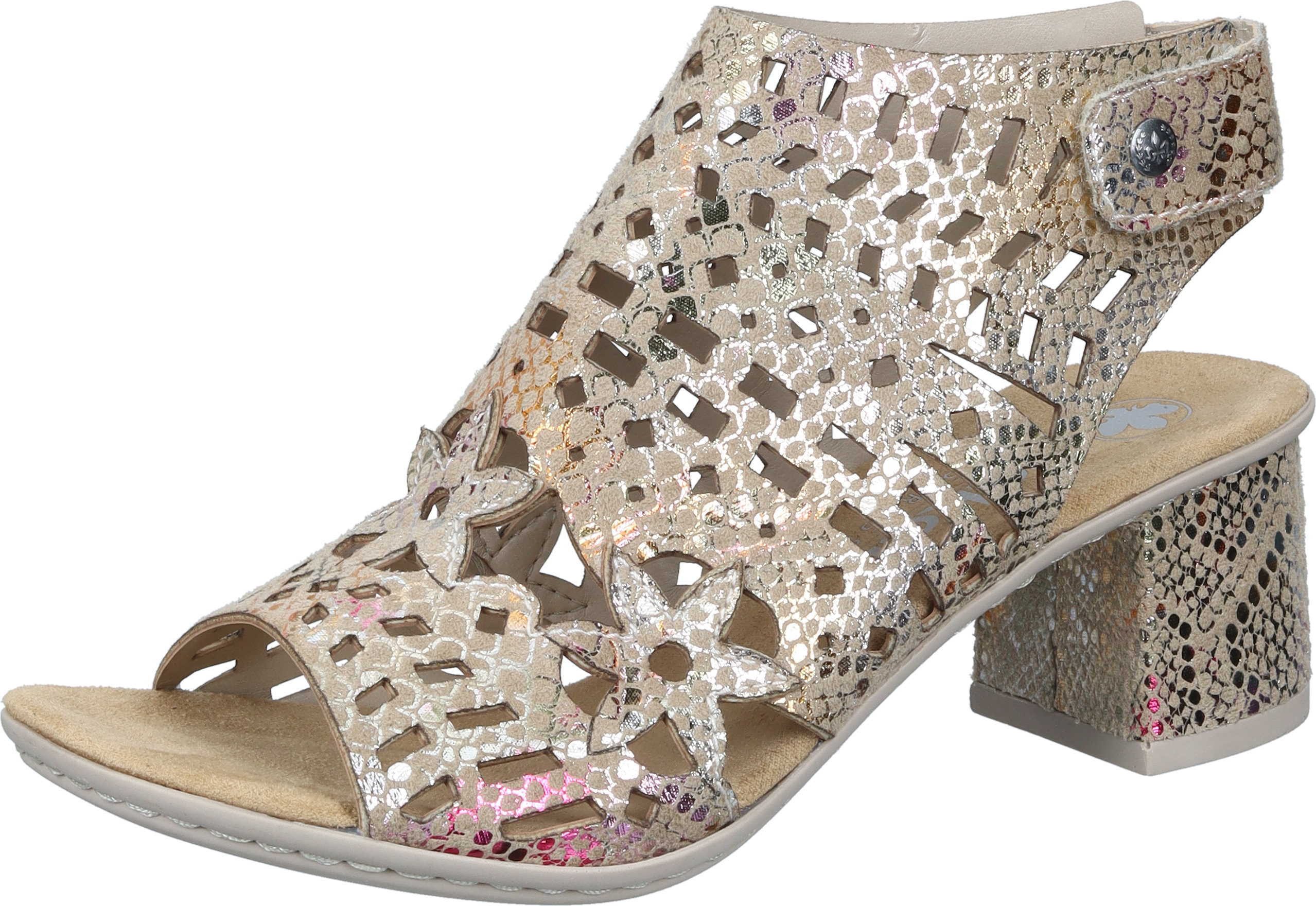 Rieker Sandaletten Sandalette aus strapazierfähigem Synthetik günstig online kaufen