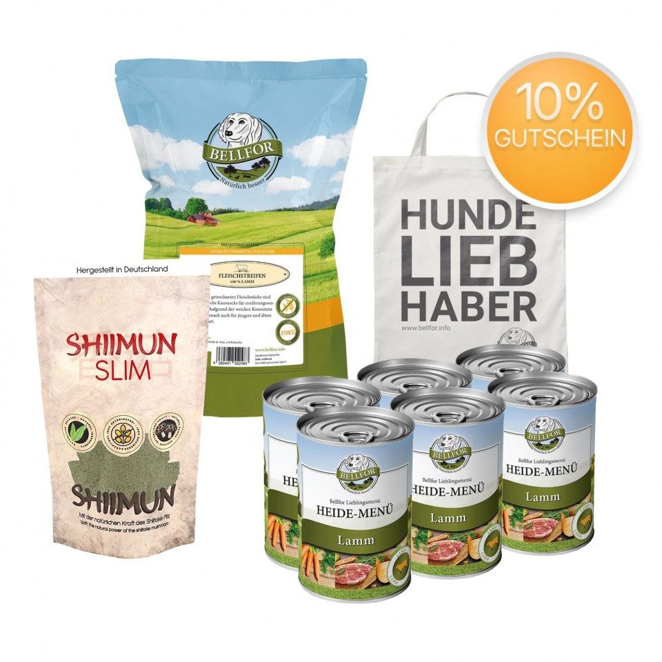 Bellfor Bellfor Futterset mit Heide-Menü Hundefutter Nass für kleine Hunde mit, für: Hunde