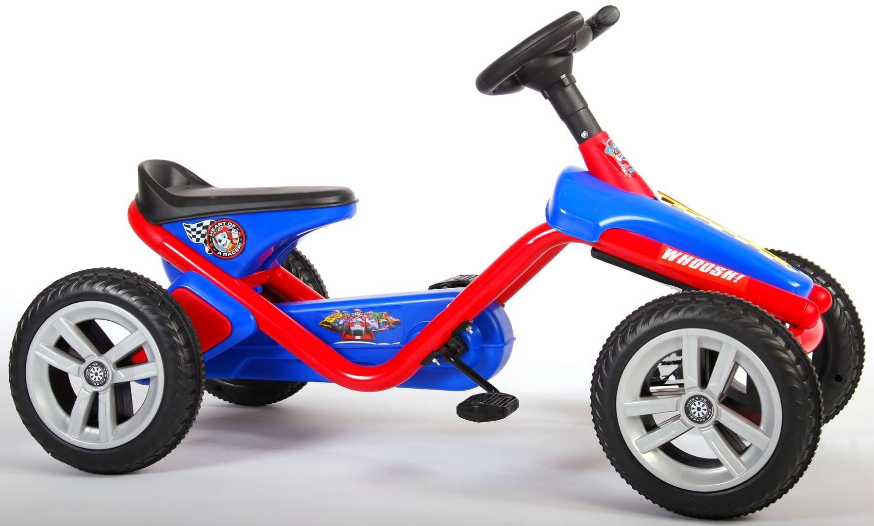 Volare PAW PATROL Kinderfahrrad Go Kart - Mini - Rot Blau