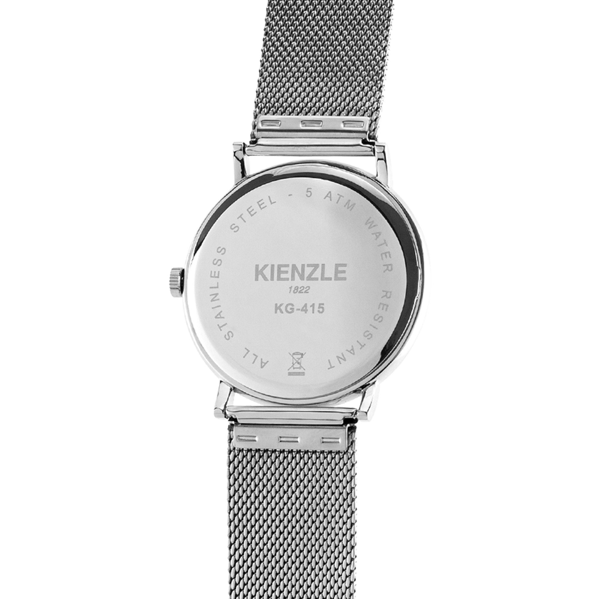 Kienzle Quarzuhr CLASSIC FRANKFURT Quarz Edelstahl KG415A