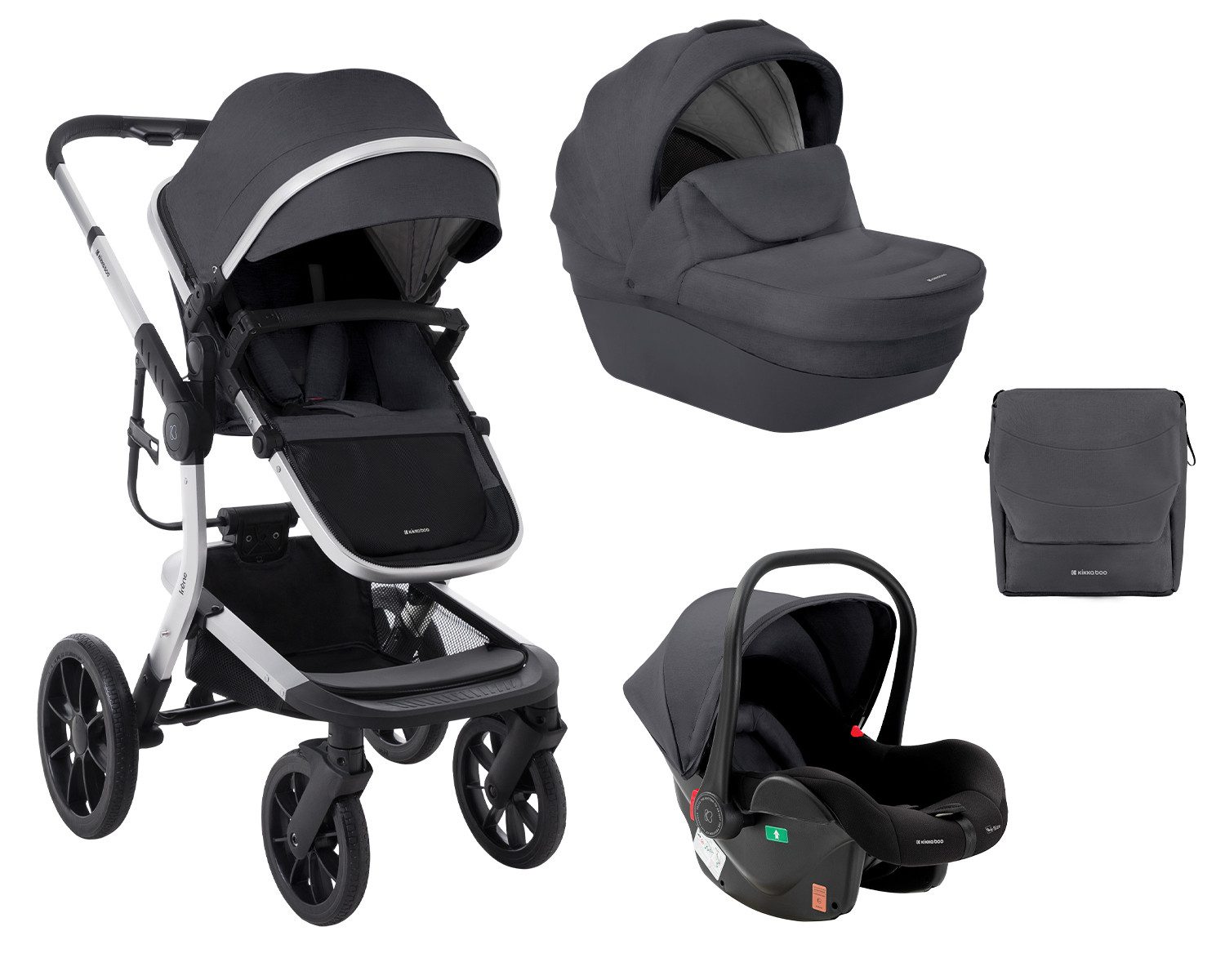 Kombi-Kinderwagen Kombikinderwagen Irene 3 in 1