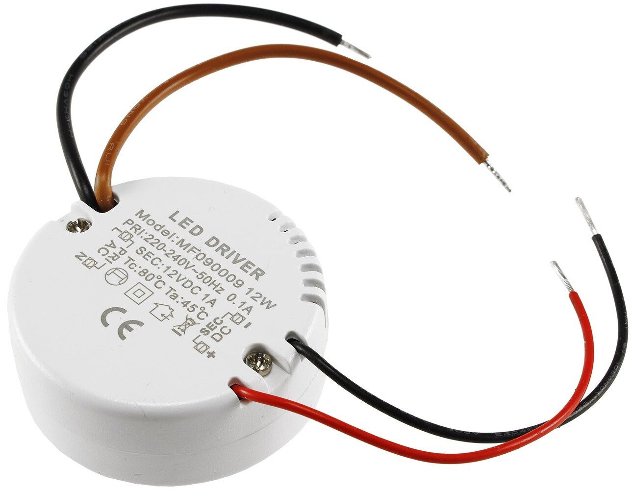 240V, rund, 30W, Hochvolt LED Trafo