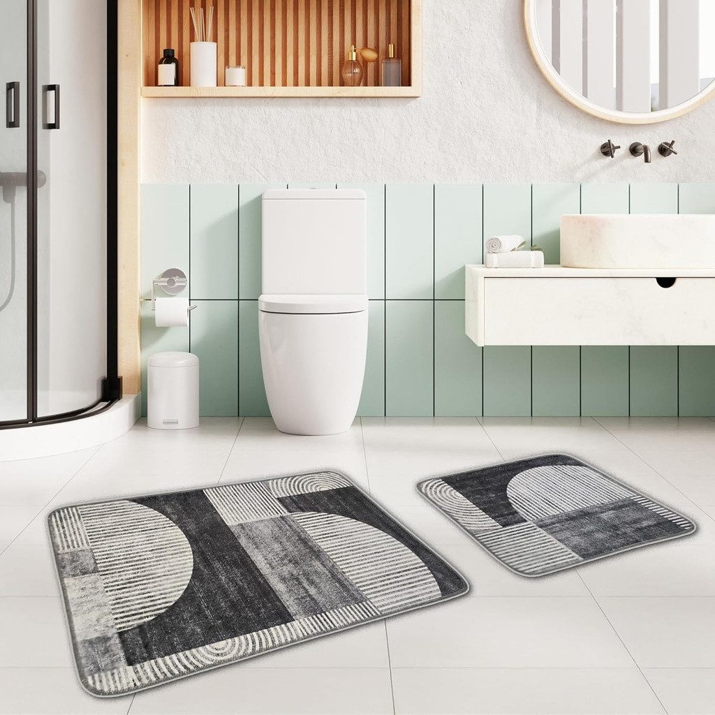 00 Null Null Badematte Miqna 2-tlg. günstig online kaufen