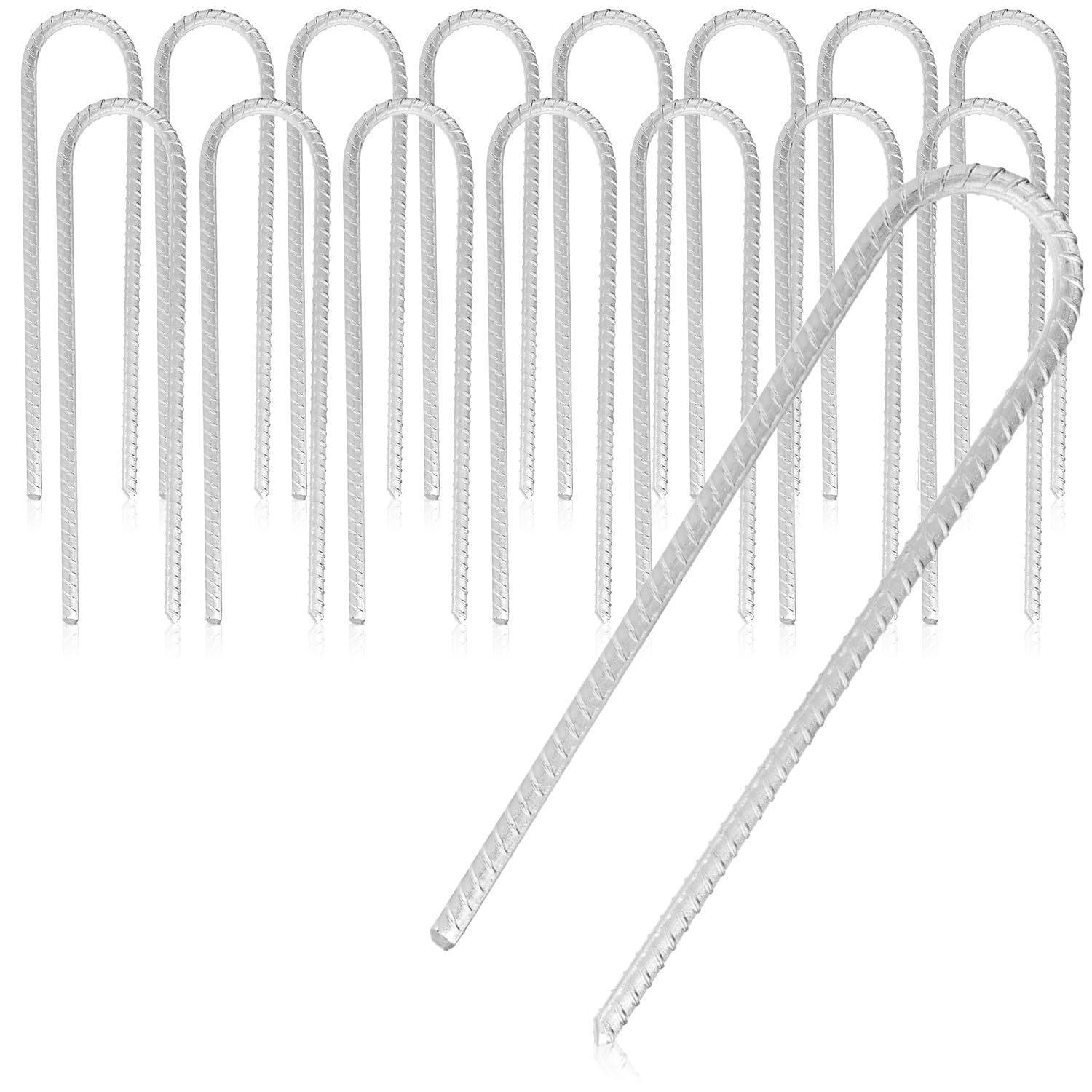 com-four Bodenanker XL Bodenanker aus massivem Stahl - extrem stabile Erdanker für Zelte, (16-St)