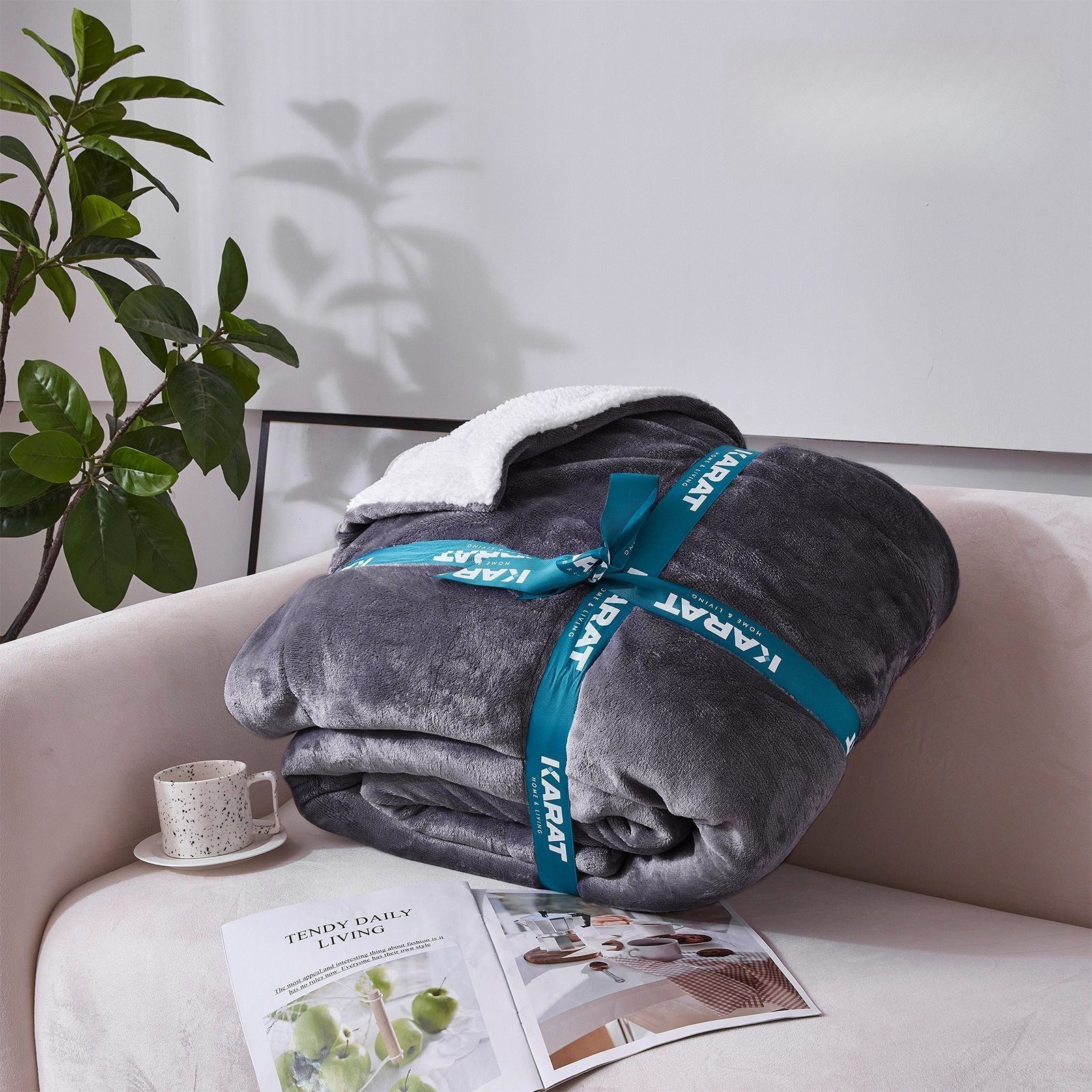Wohndecke Glory, flauschige Wohndecke, verschiedene Größen günstig online kaufen