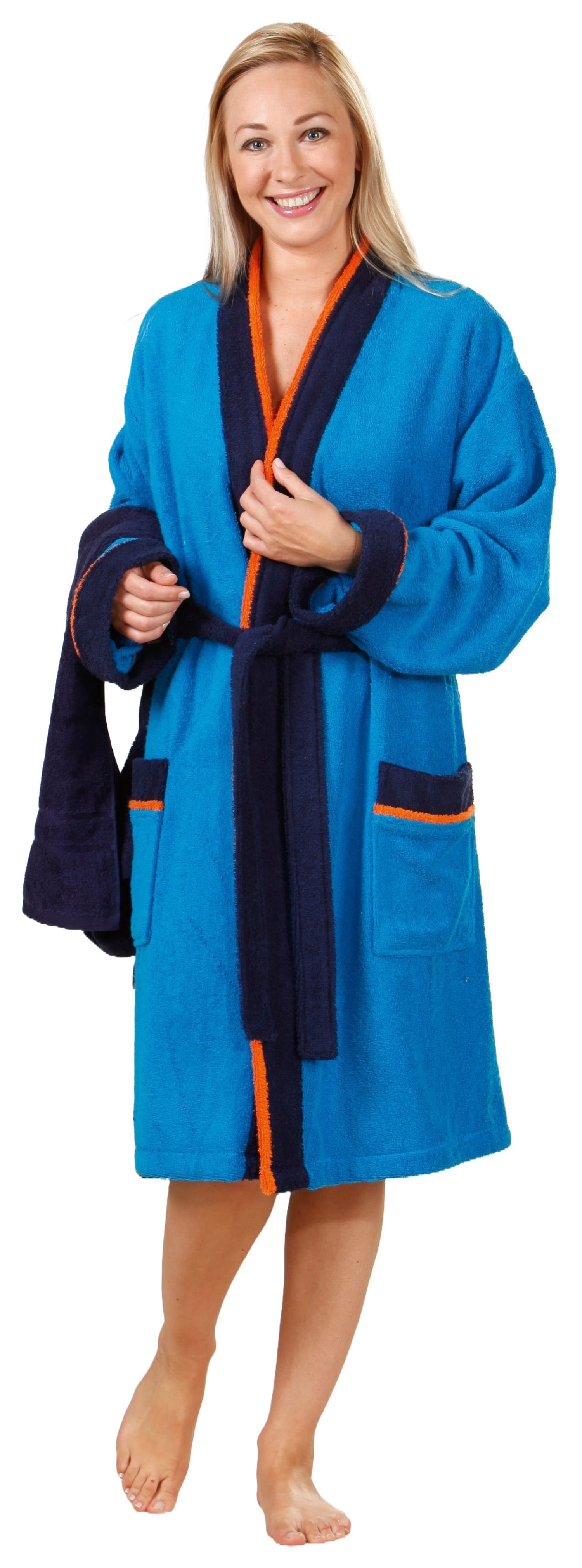 Lasa Home Damenbademantel Damen Bademantel, Midi, günstig online kaufen