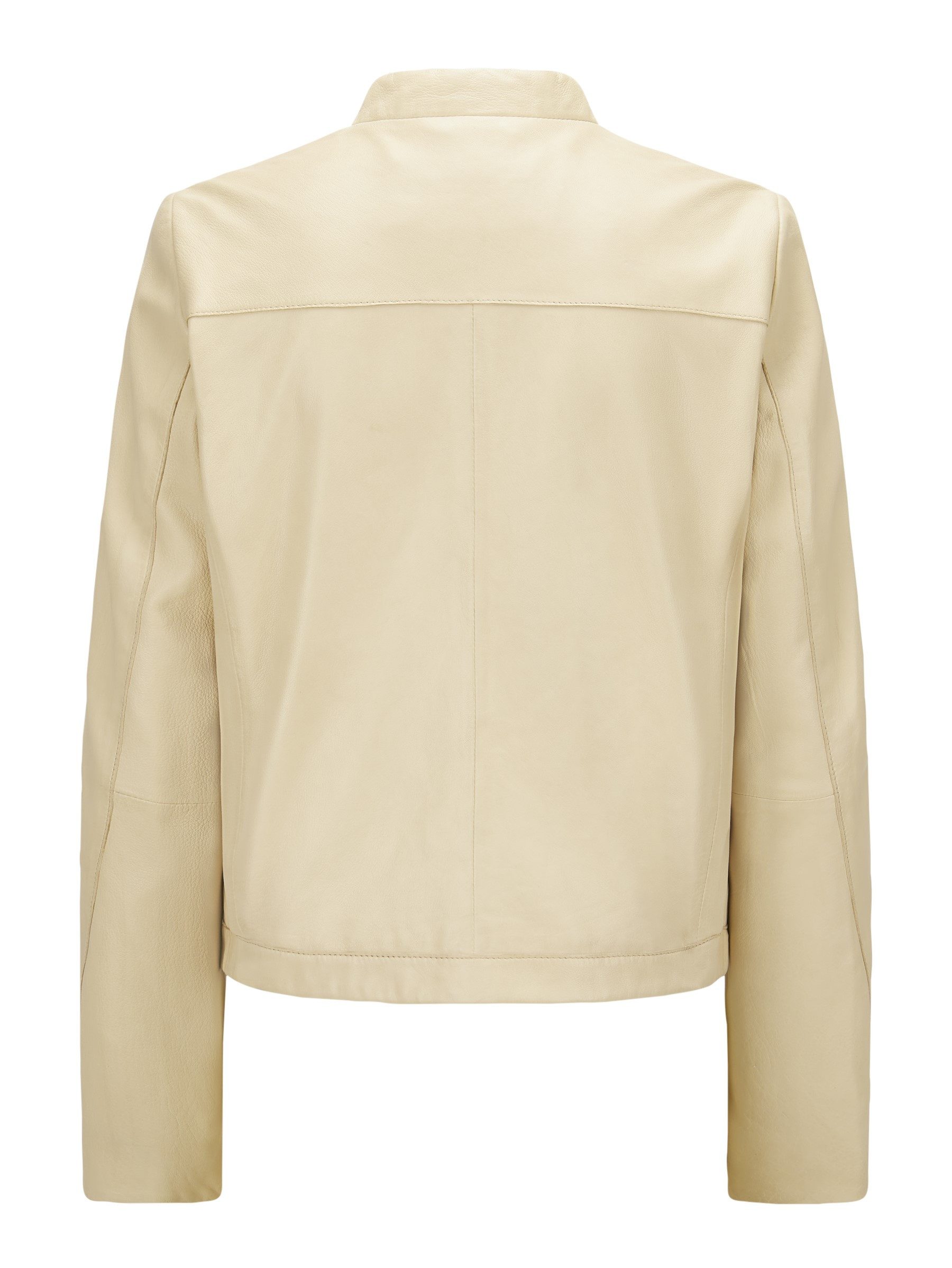 Milestone Lederjacke MSBritney aus feinem Lammleder modern, feminin und sommerlich