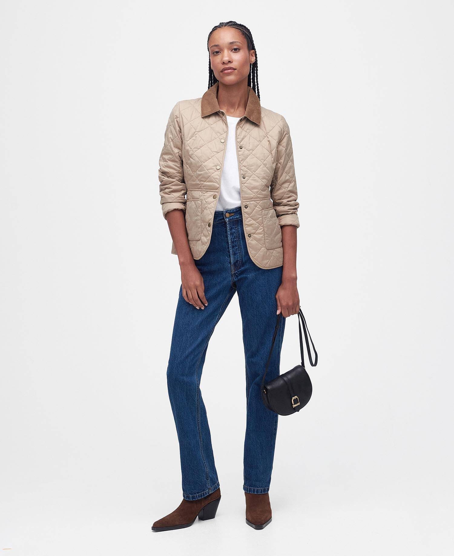 Barbour Outdoorjacke BARBOUR Steppjacke Deveron Light Trench günstig online kaufen