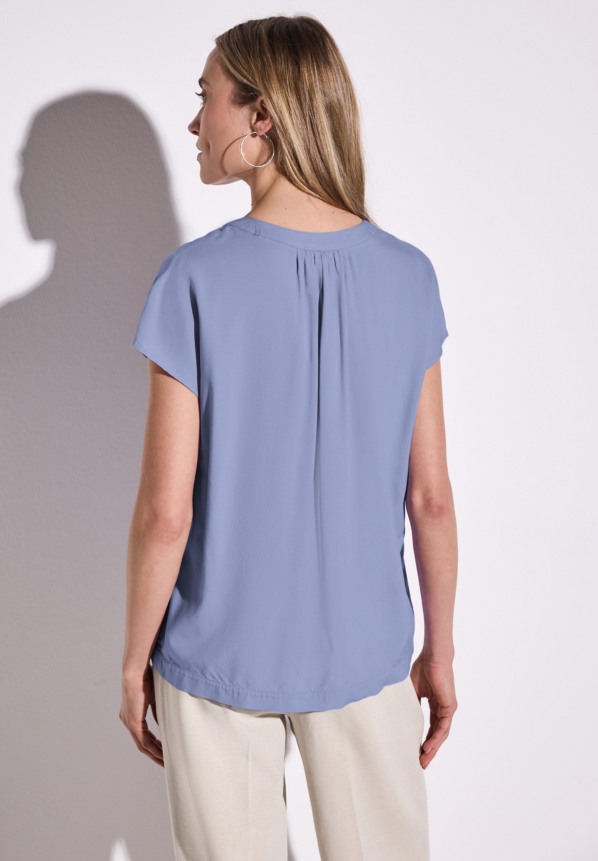 STREET ONE Hemdbluse, aus softer Viskose günstig online kaufen