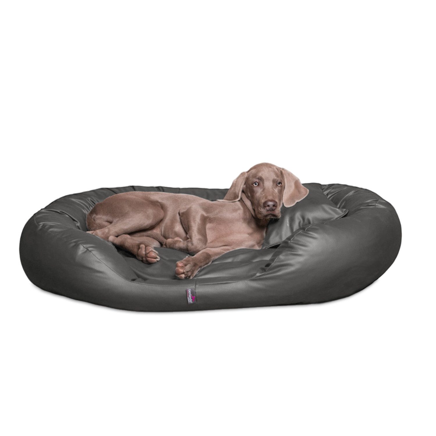 tierlando® Tierbett PHILIP Anti Haar Kunstleder 110 140 170cm XL XXL XXXL, Hundebett, Anti-Haar Kunstleder, Abwischbar