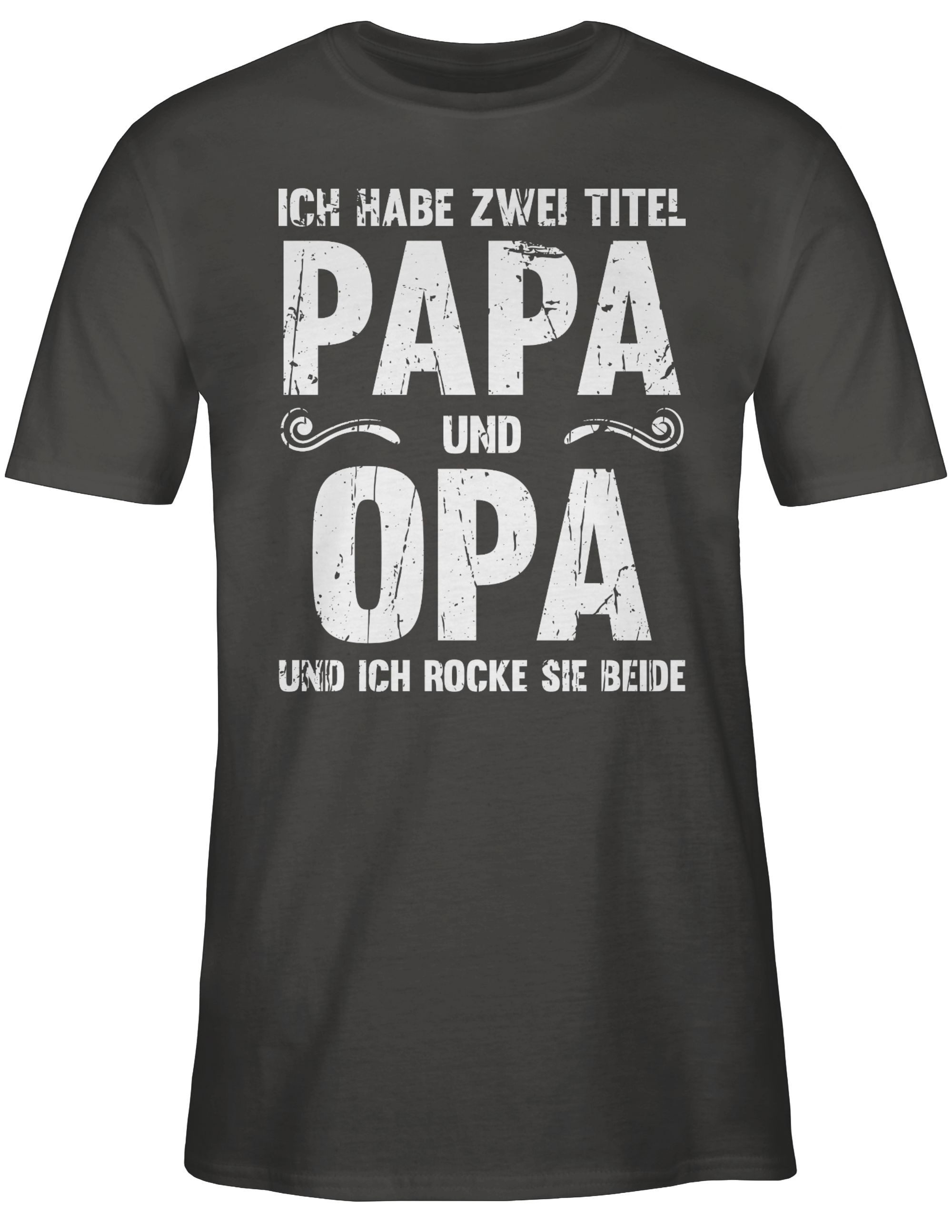 Shirtracer T-Shirt Ich habe zwei Titel günstig online kaufen