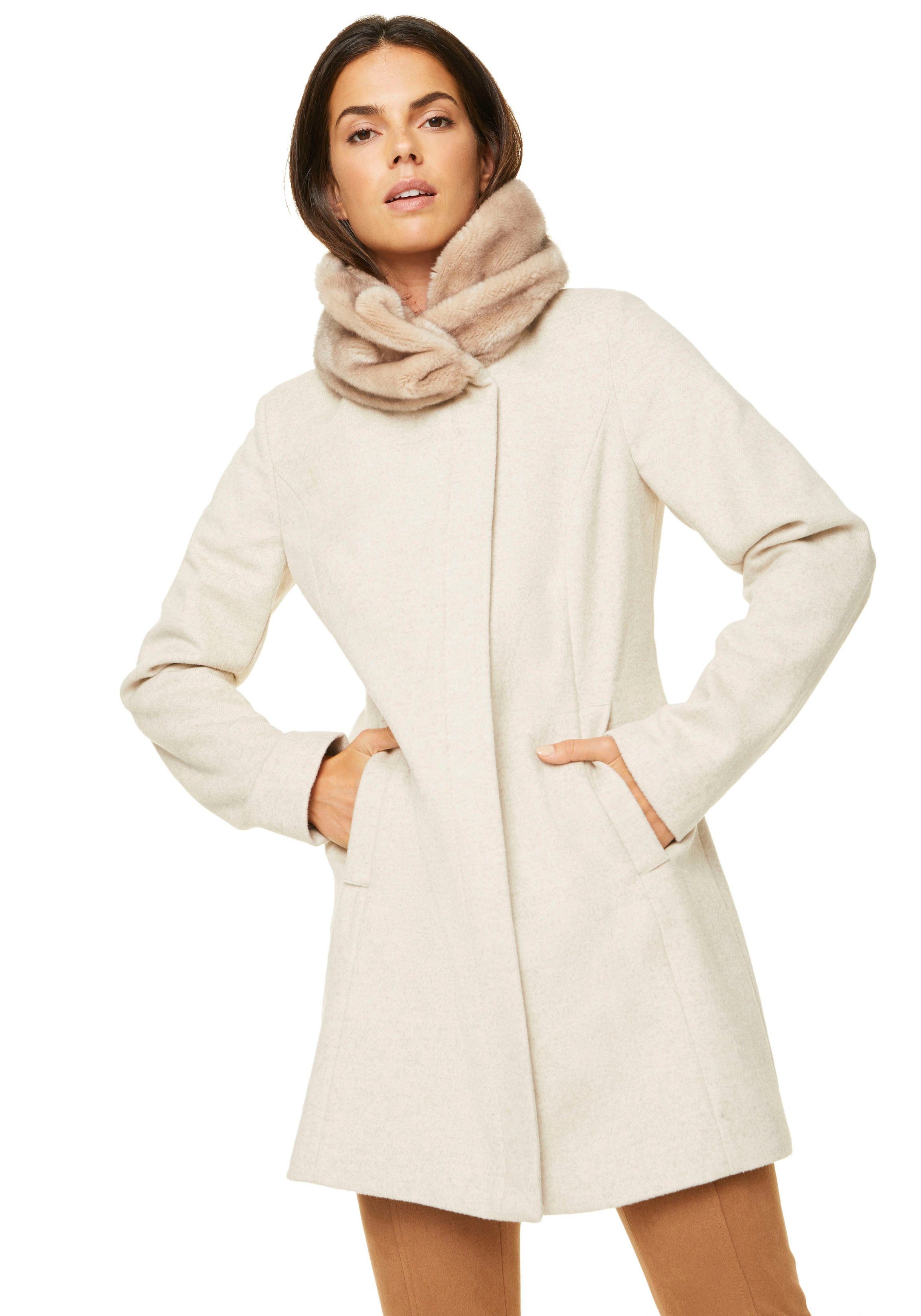 Kurzmantel In Beige Online Kaufen Otto