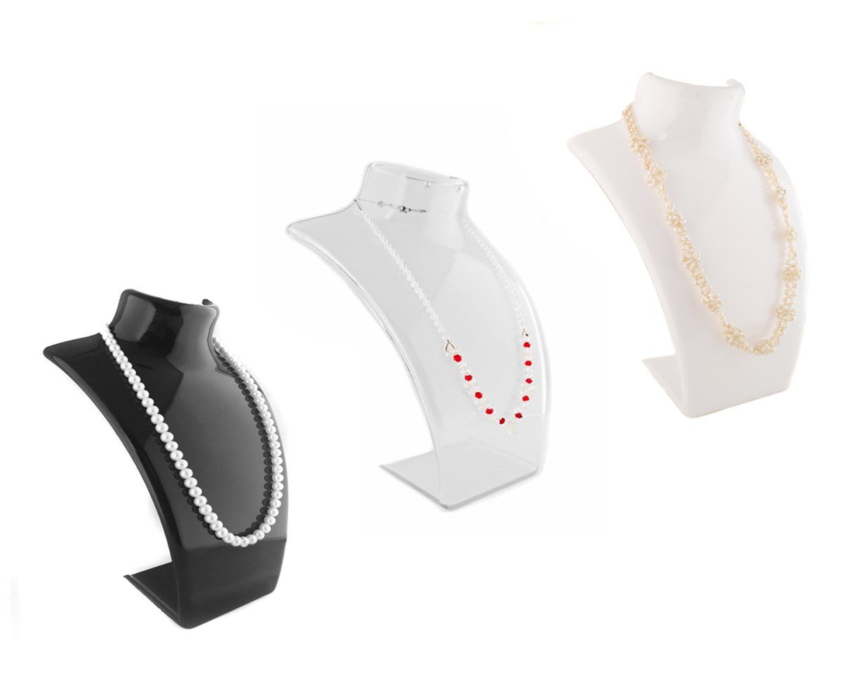 Yudu Schmuckständer Schmuckbüste Dekobüste Schmuckdisplay Kunststoff