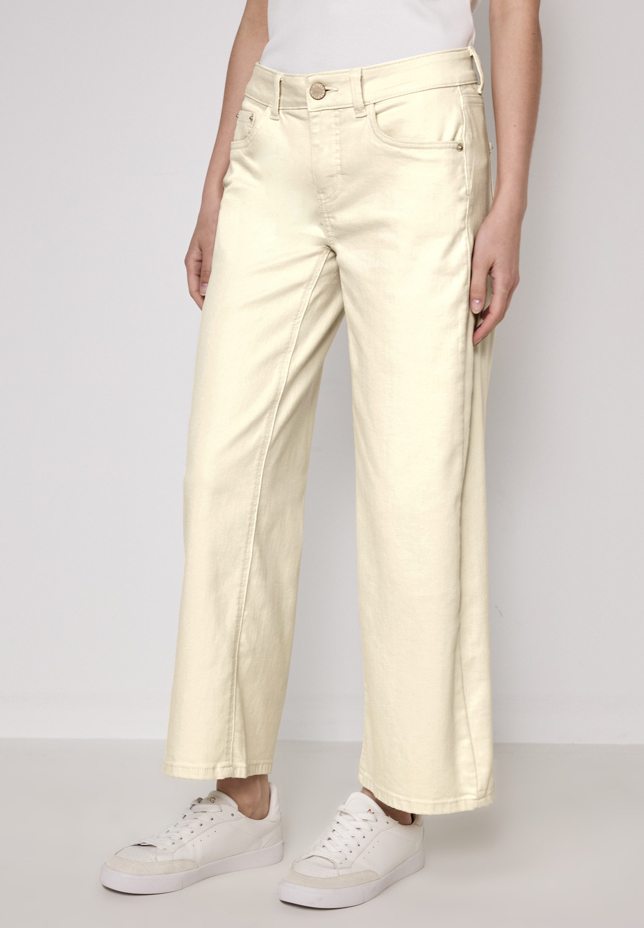 STREET ONE STUDIO Loose-fit-Jeans, High Waist günstig online kaufen