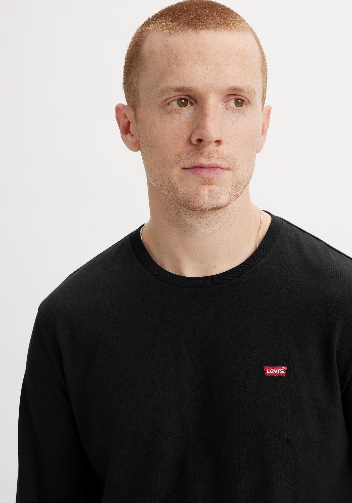 Levi's® Langarmshirt mit Logo-Applikation