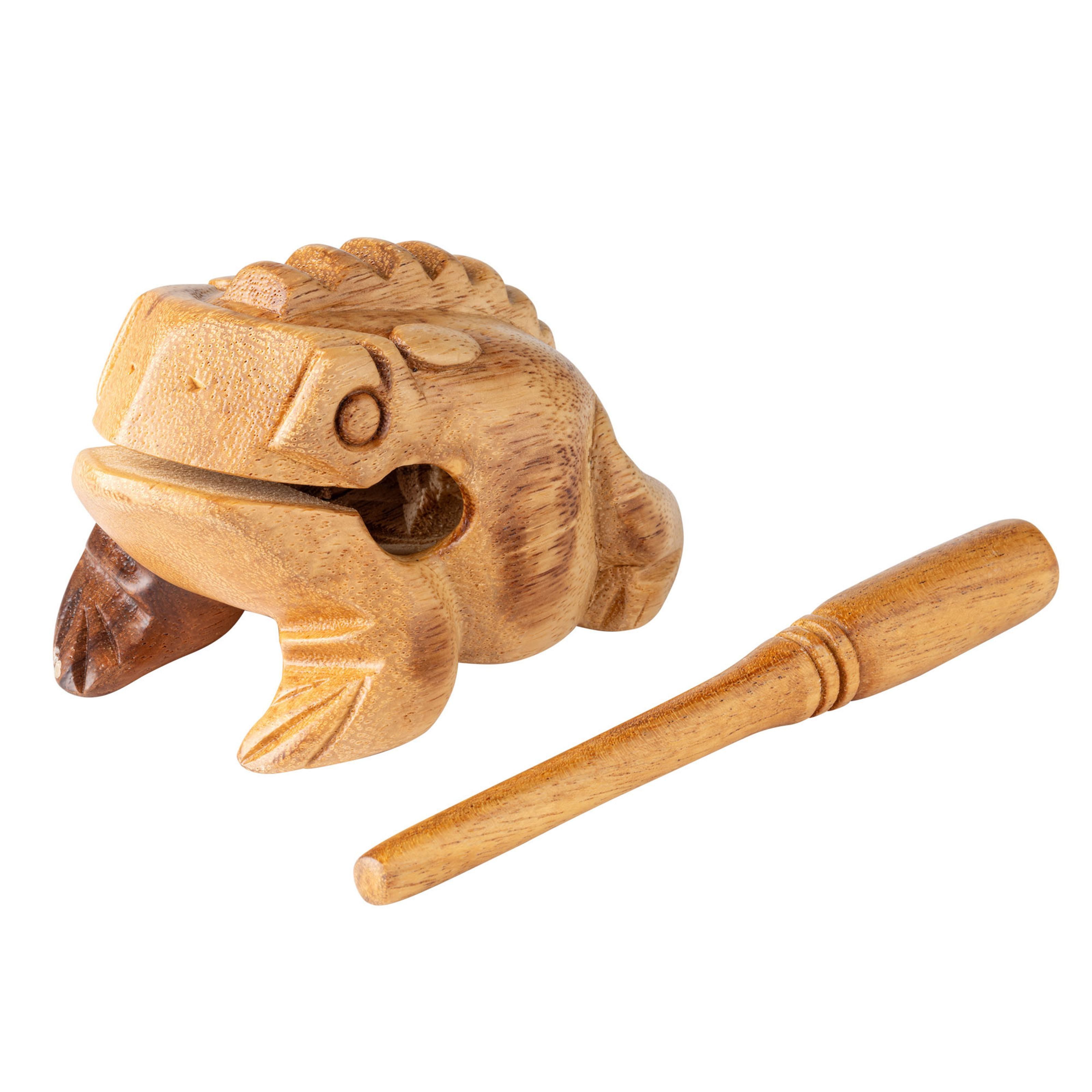 Meinl Percussion Guiro, Percussion, Гирос, NINO Wood Frog Güiro Medium - Guiro