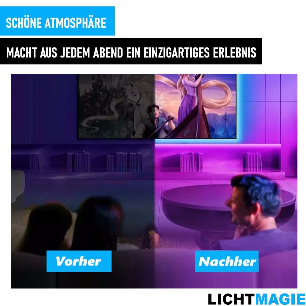 MAVURA LED-Streifen LICHTMAGIE 10m LED Stripe günstig online kaufen