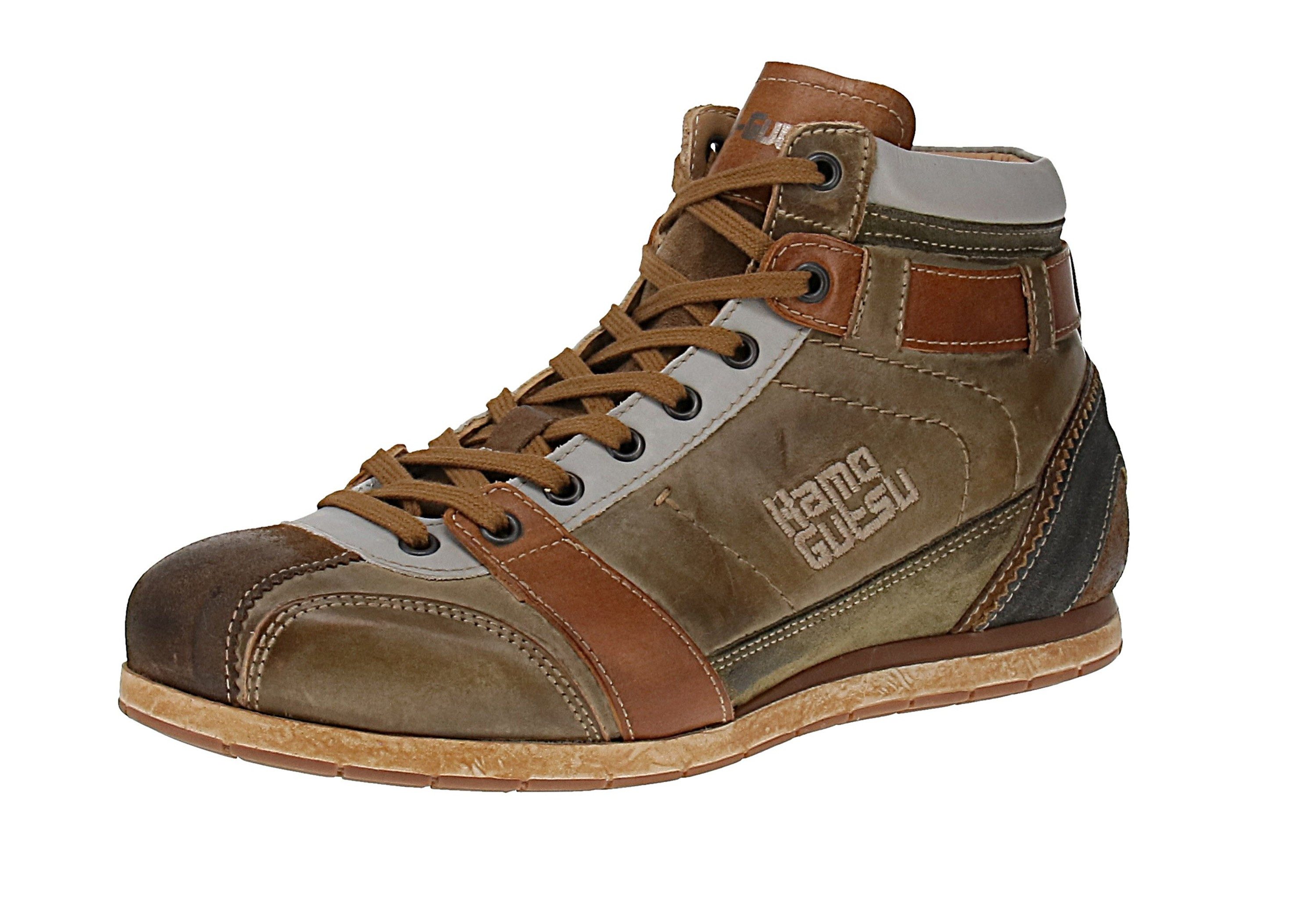 Kamo-Gutsu Kamo-Gutsu Tifo-112 - Herren Schuhe Sneaker - Noce-Kaki Sneaker
