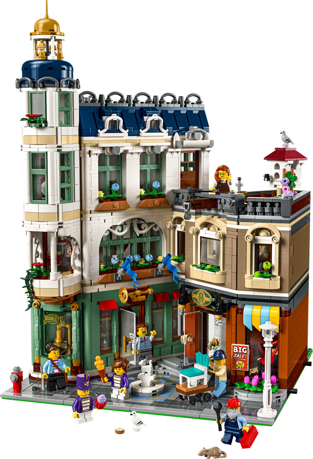 LEGO® Icons 11371 Einkaufsmeile Spielbausteine, (Set, 3456 St., Set)