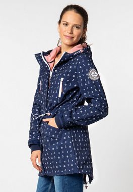 SUBLEVEL Softshelljacke Softshelljacke mit Allover Print