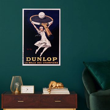 Posterlounge Wandfolie Jean D'Ylen, Dunlop, La Balle des Champions, Malerei