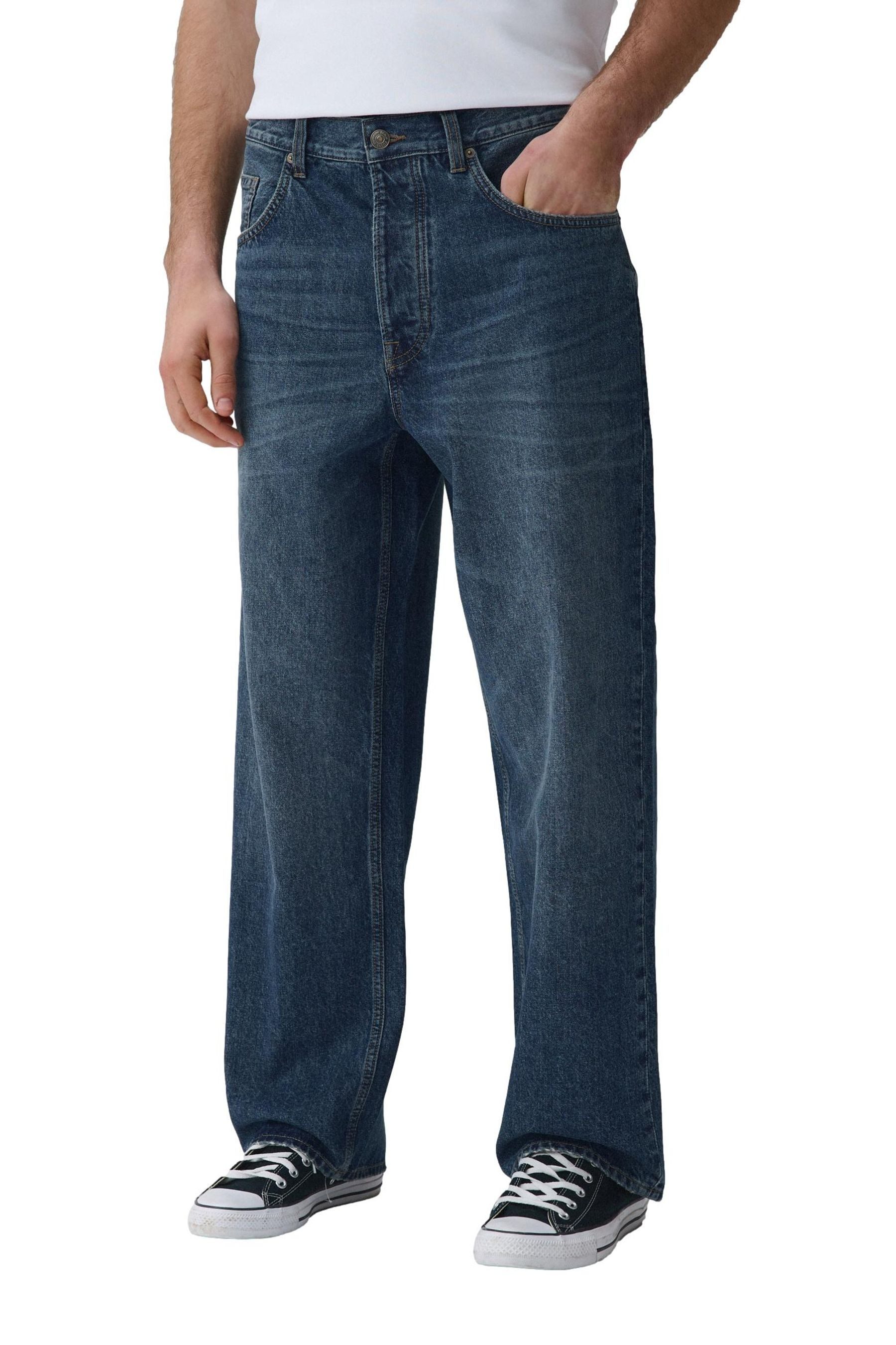 Weite Jeans Authentische Jeans im Baggy Fit