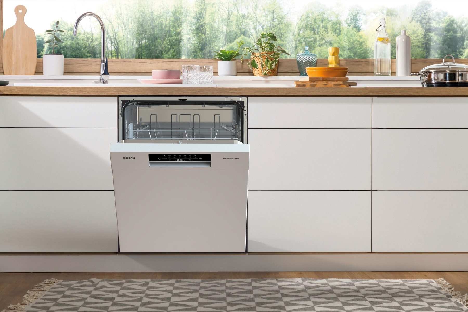 GORENJE Unterbaugeschirrspüler GU642E90W, 11 l, 13 Maßgedecke, AquaStop – Bild 5 von 5