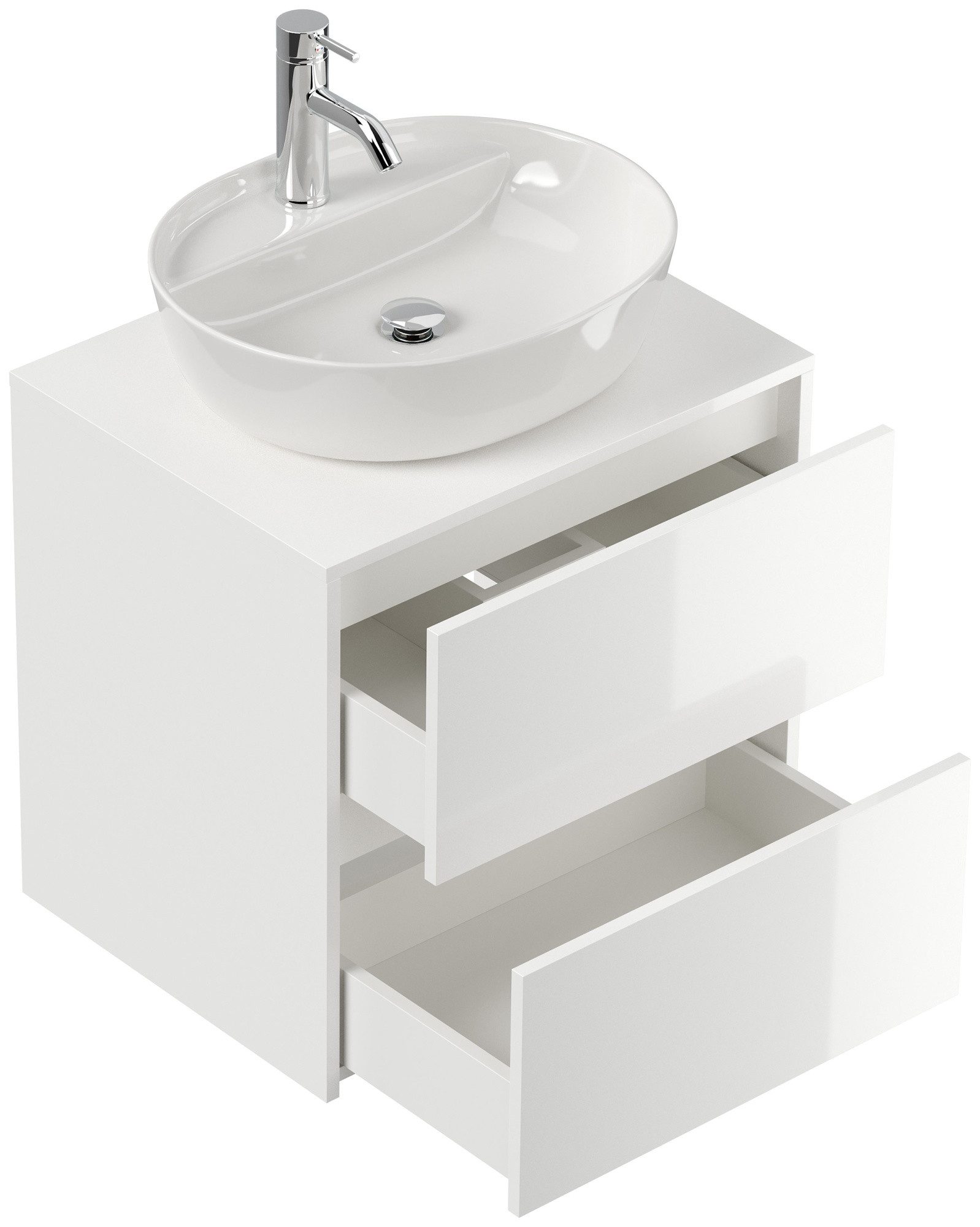 Magnolia Home Aufsatzwaschbecken Badmöbel Taifun 60cm günstig online kaufen