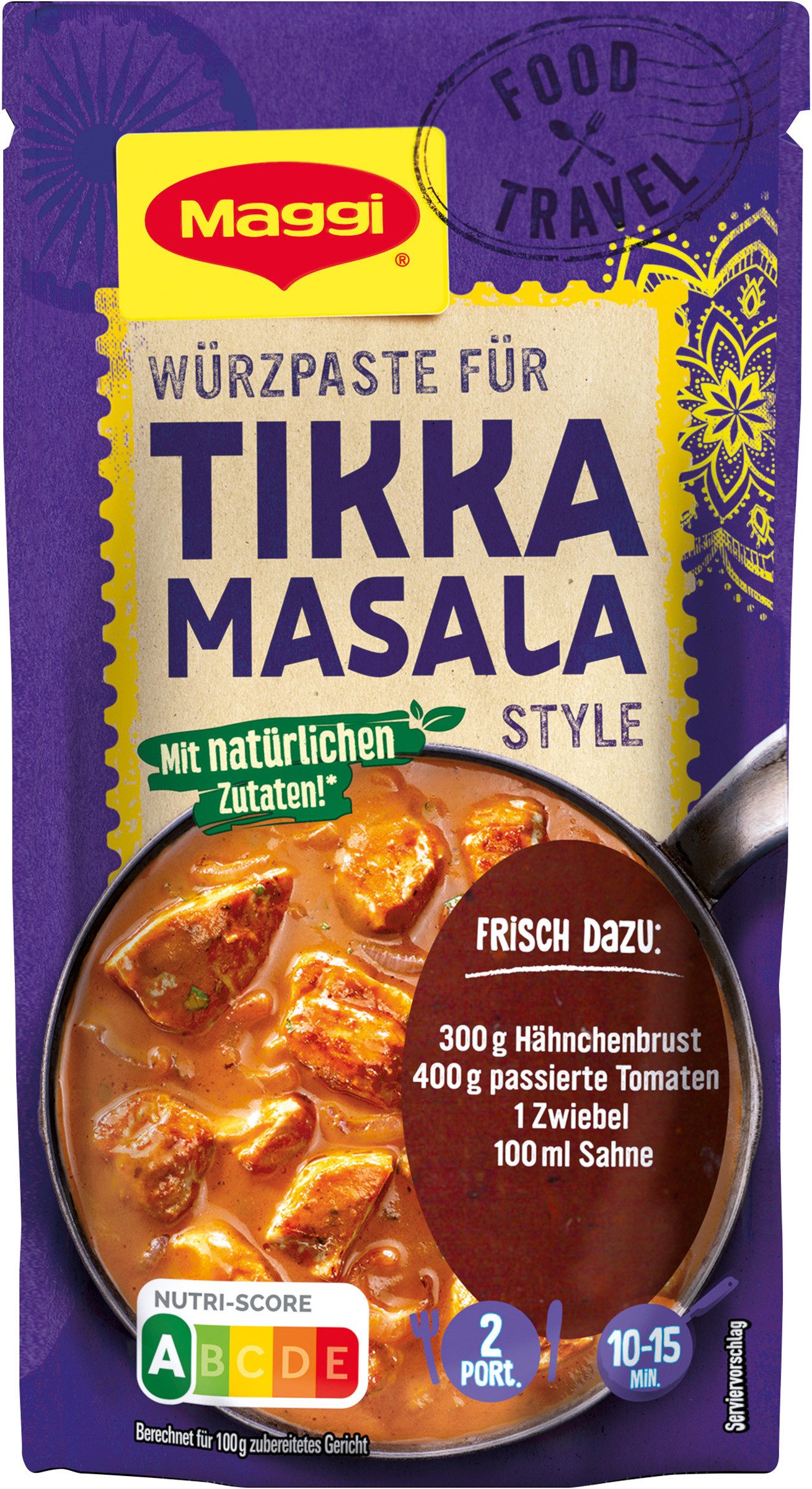MAGGI Gewürz, Maggi Würzpaste Tikka Masala