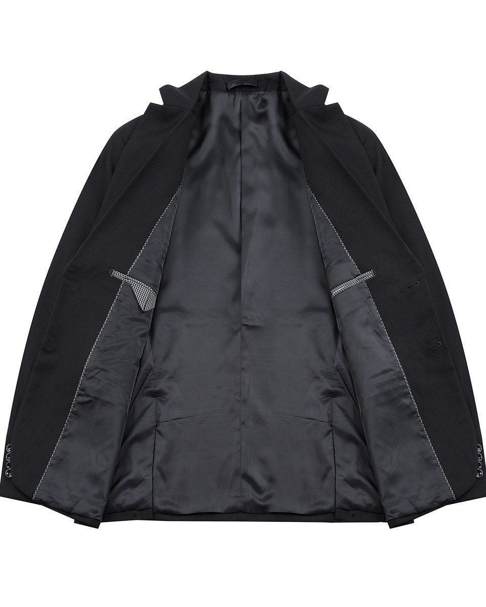 Allthemen Anzugsakko Herren 1 Knopf Blazer mit klassischem Reverskragen