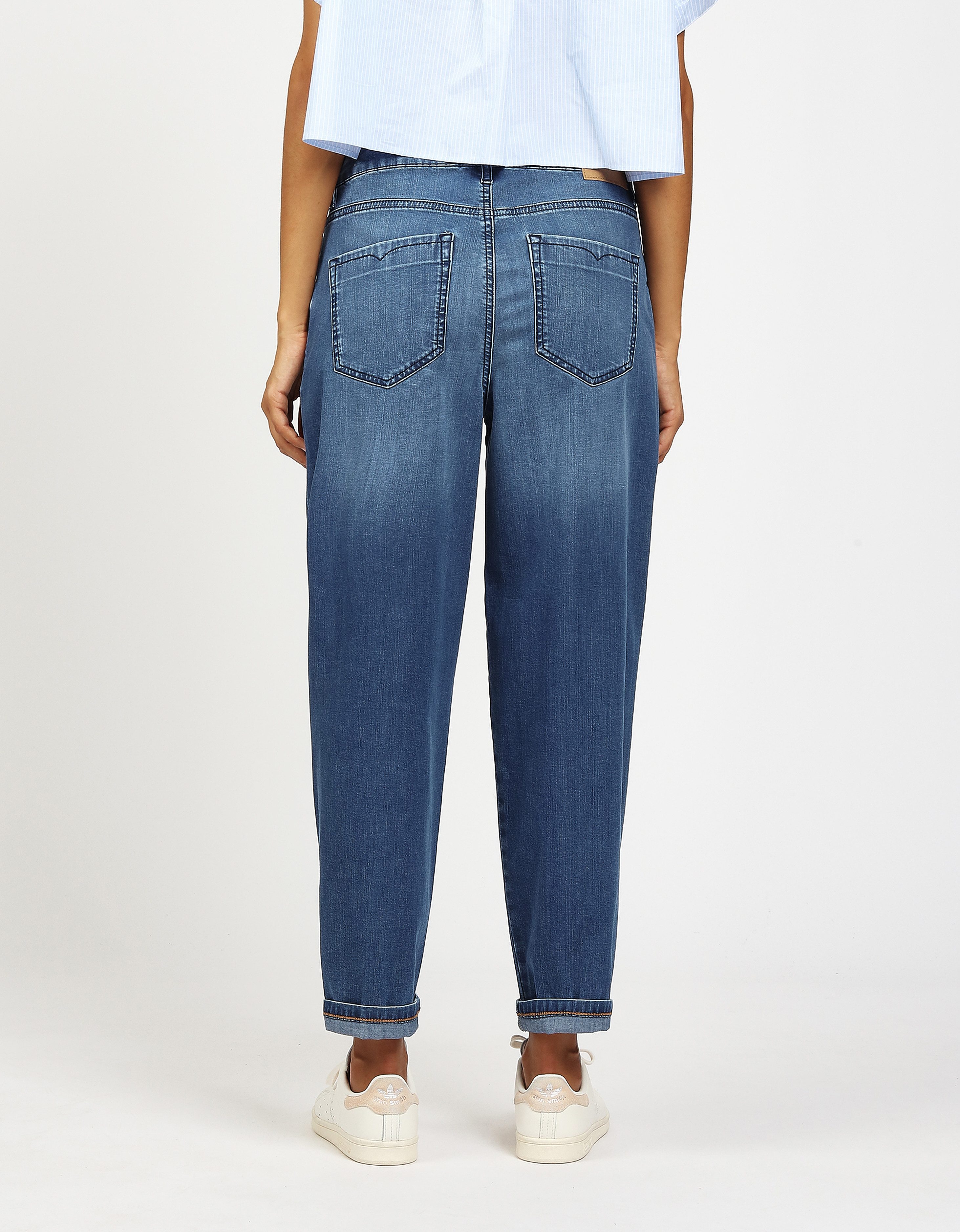 GANG High-waist-Jeans 94IVY mit hohem Stretch-Anteil, O-Shape